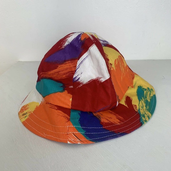 Vintage Banash of boston multi color bucket hat small one size - Picture 1 of 7